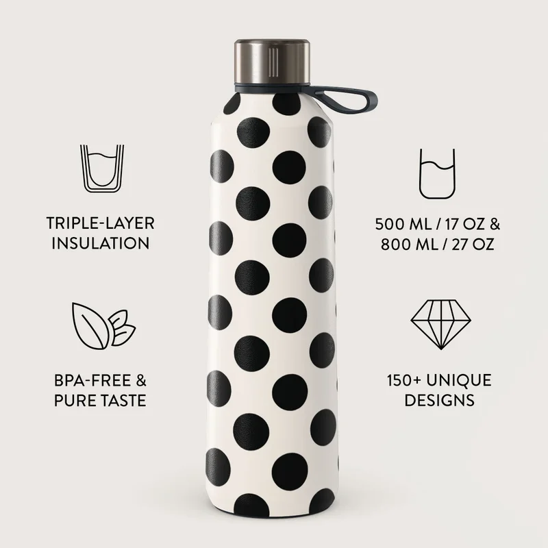 BURGA Burga Water Bottle. Keep Your Drinks At The Perfect Temperature And Your Style Impeccable, Whether At The Gym, Office, Or Outdoors (Spoiled) (500 Ml)